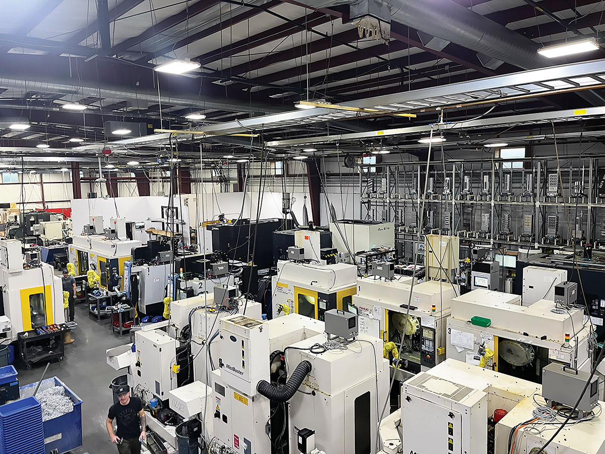 Seekins Precision’s production floor holds an impressive array of modern CNC machines that churn out milled-aluminum parts for the company’s ARs and high-quality bolt-action rifles.